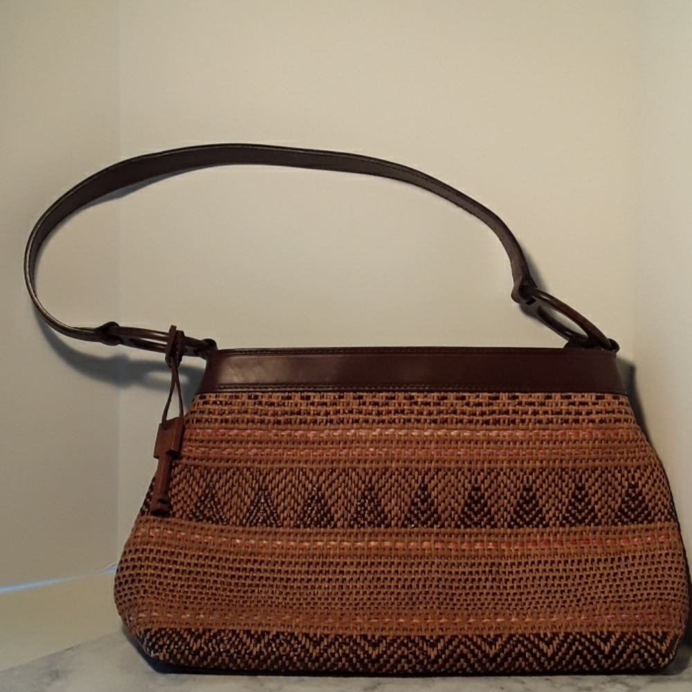Fossil Shoulder Bag Purse Boho Bohemian
